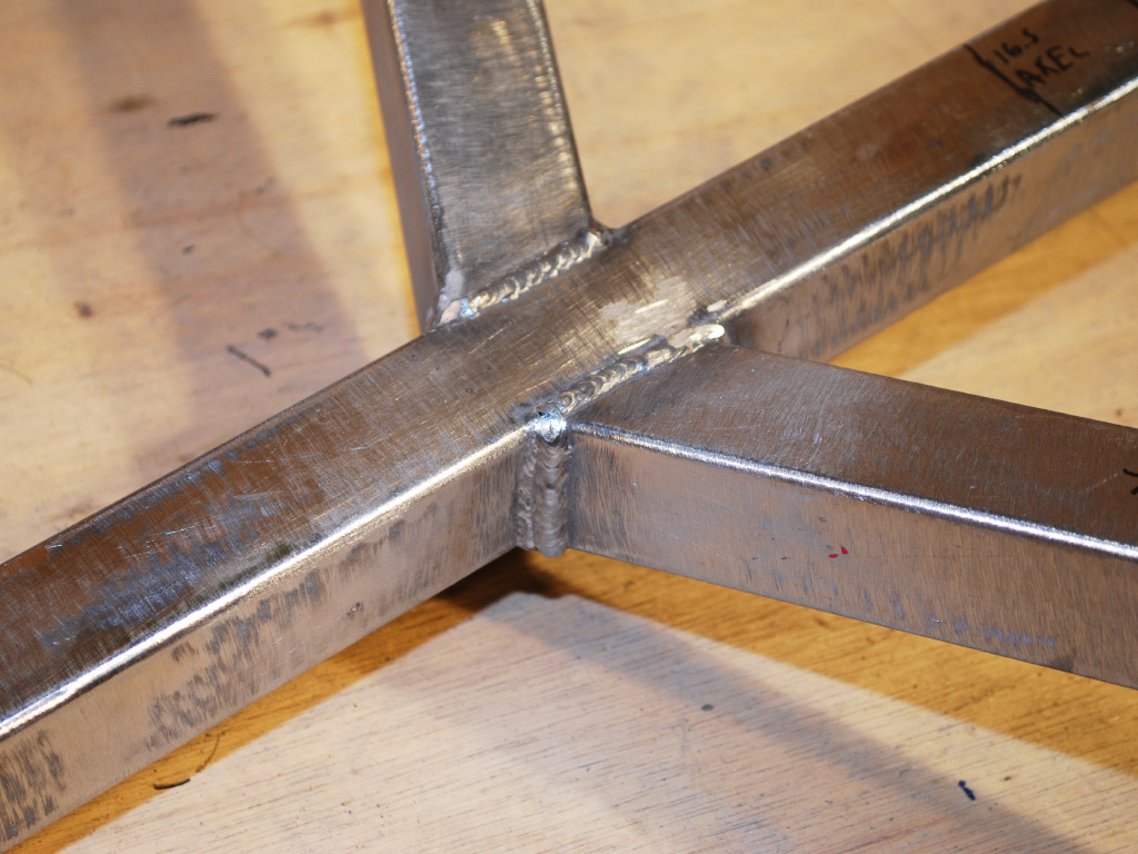 Warrior Racing Trike - welding frame boom